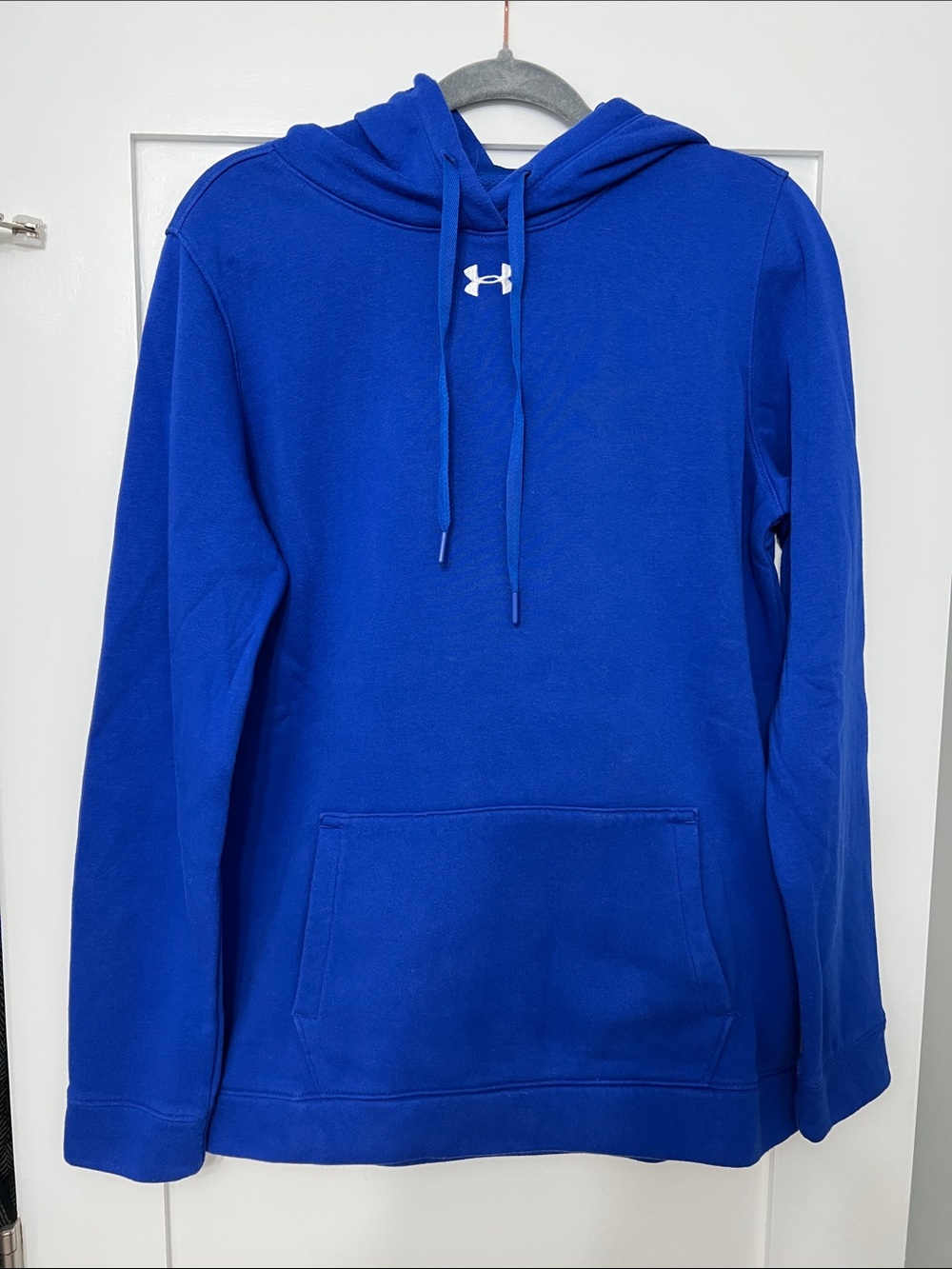 Under Armour Women’s Royal Blue Hoodie Sweatshirt - tall length!